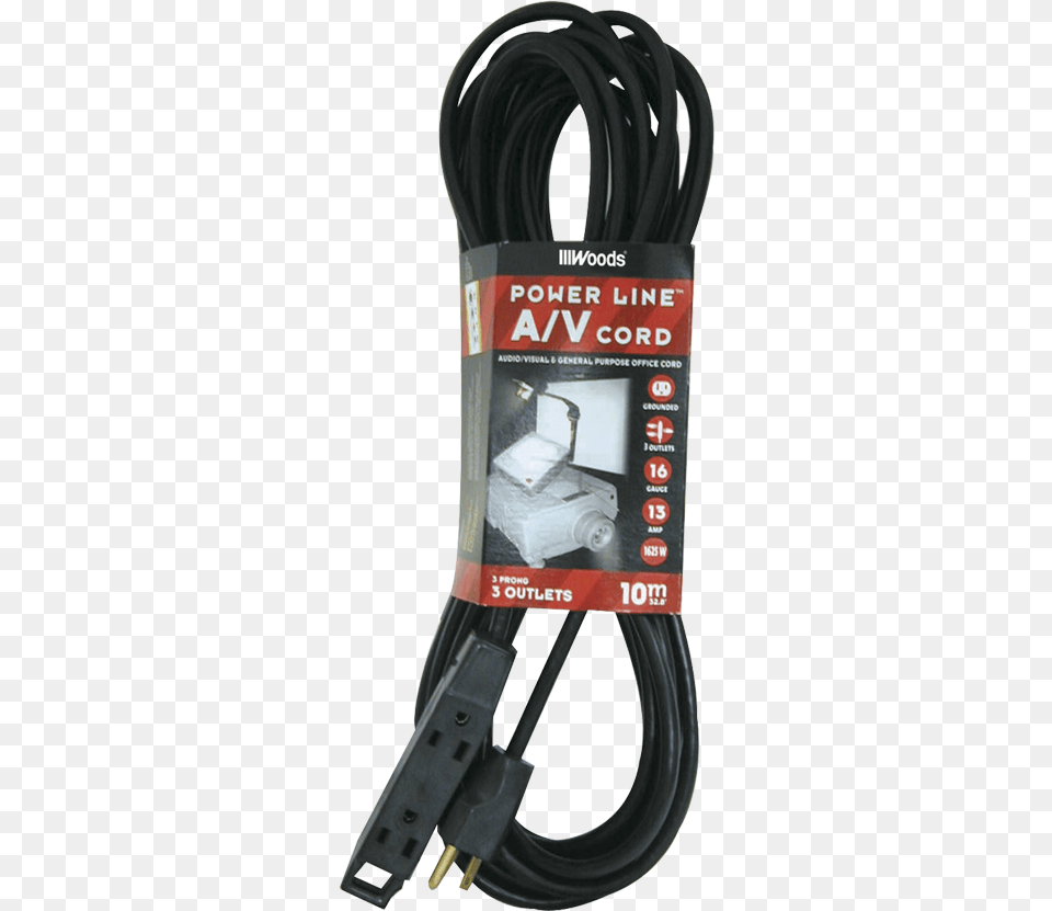 Product Image Woods Audiovisual Usb Cable, Adapter, Electronics, Smoke Pipe Free Png Download