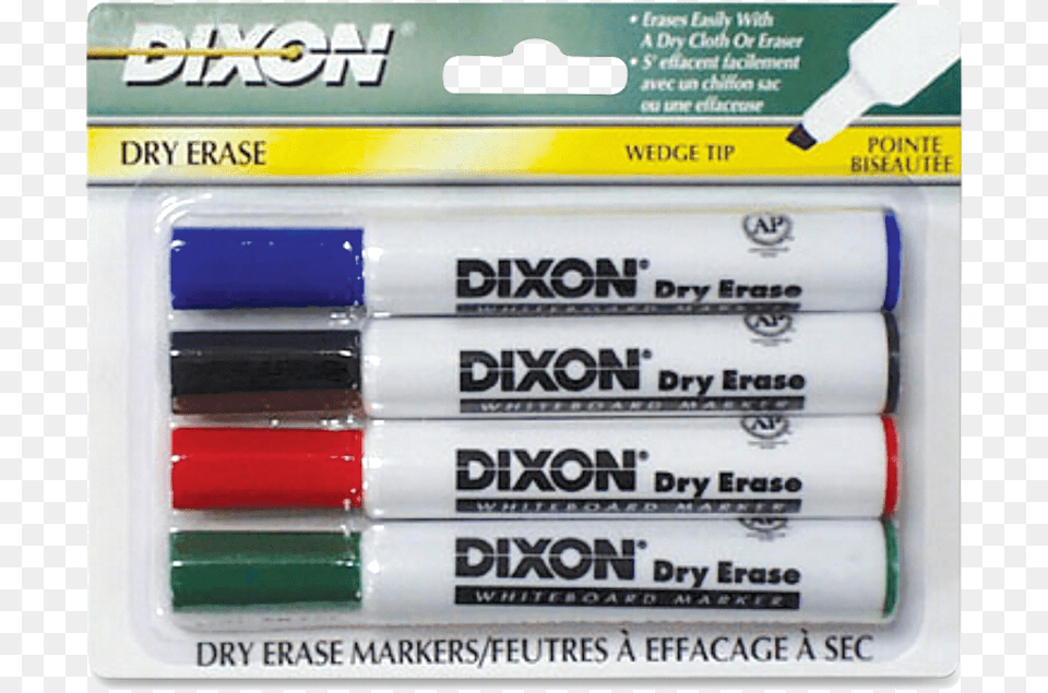 Product Image E2304title Dixon Dry Erase Package Of Whiteboard Markers, Marker Free Png