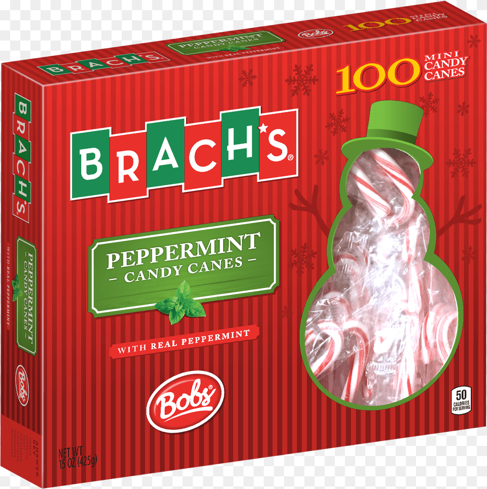 Product Image For Upc Code Brach39s Bobs Mini Peppermint Candy Canes 100 Count, Food, Sweets, Adult, Female Free Transparent Png
