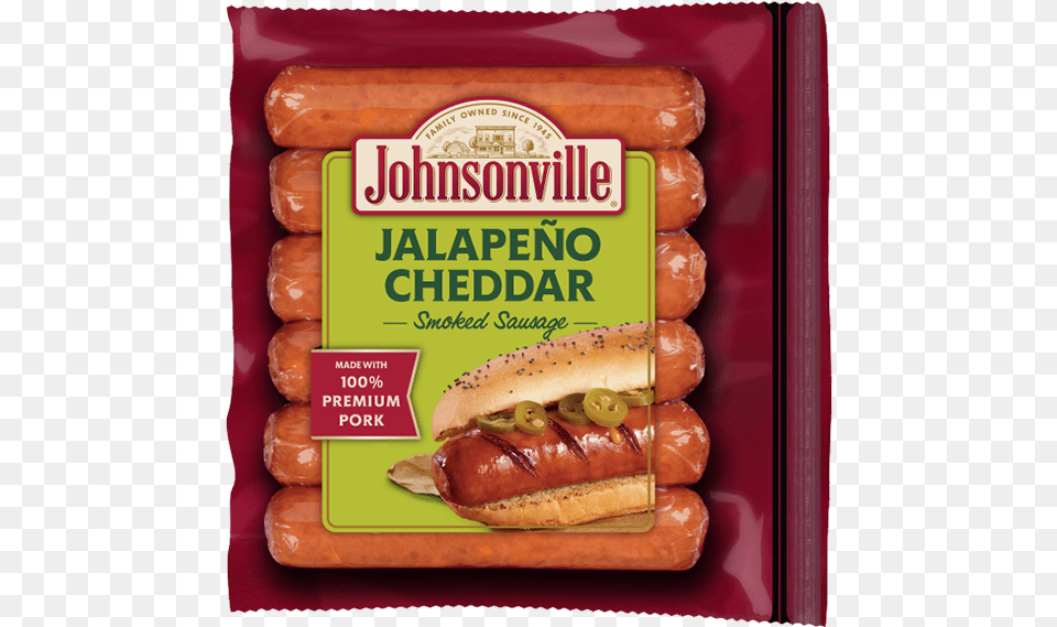 Product Image Johnsonville Beddar Cheddar, Food, Hot Dog, Burger Free Png Download
