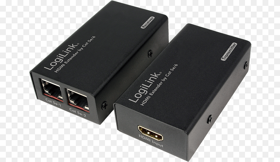 Product Image Logilink Hdmi Cat56 Extender 30 M, Adapter, Electronics, Hardware Free Png