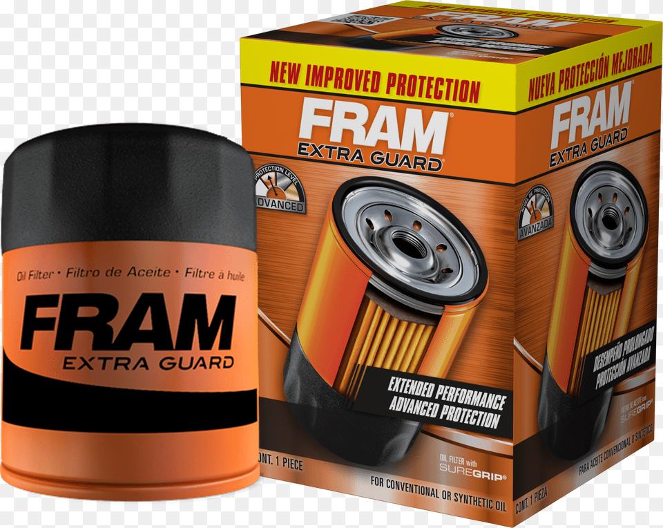 Product Image Product Image Fram Tough Guard Oil Filter, Alcohol, Beer, Beverage, Machine Free Png