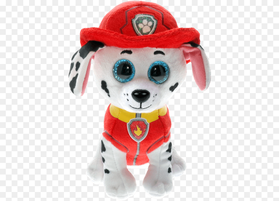 Product Image Ty Beanie Boo Paw Patrol Marshall, Plush, Toy, Teddy Bear Free Png