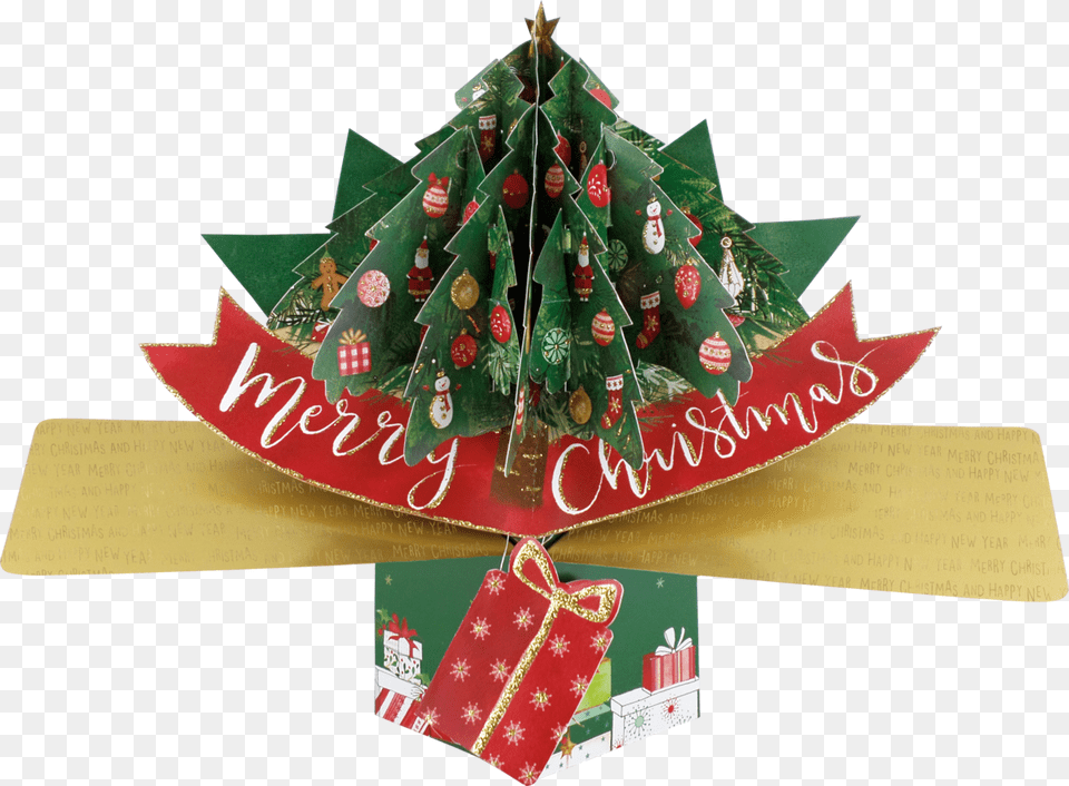 Product Images Of Merry Christmas Card Pop Up, Christmas Decorations, Festival, Person Free Png Download