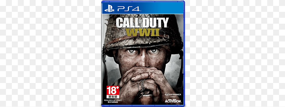 Product Information Call Of Duty Wwii, Poster, Advertisement, Publication, Man Png