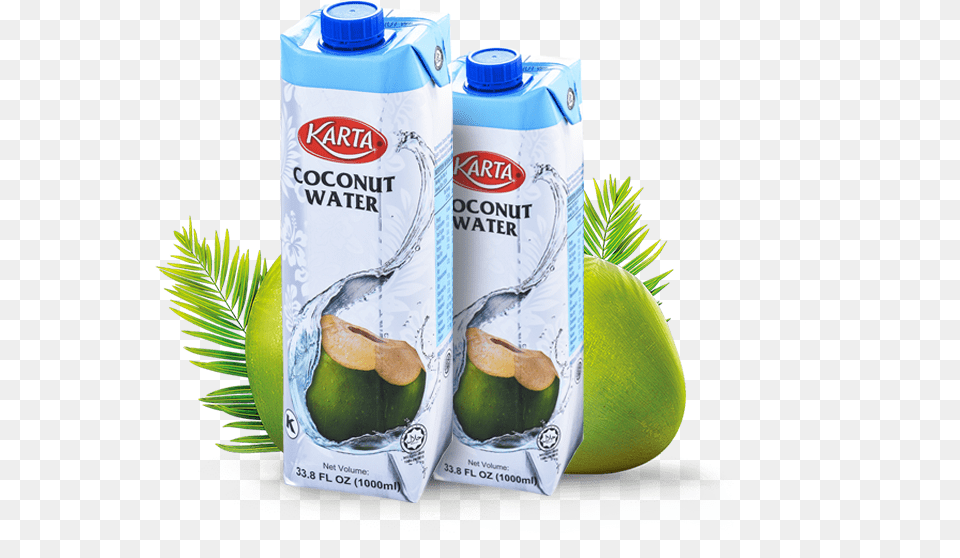 Product Large Coconut Water From Malaysia, Food, Fruit, Plant, Produce Png