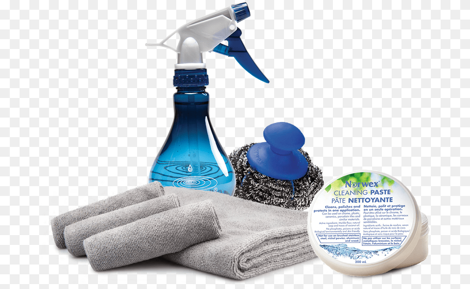 Product Mission Norwex, Cleaning, Person, Bottle, Tape Free Png