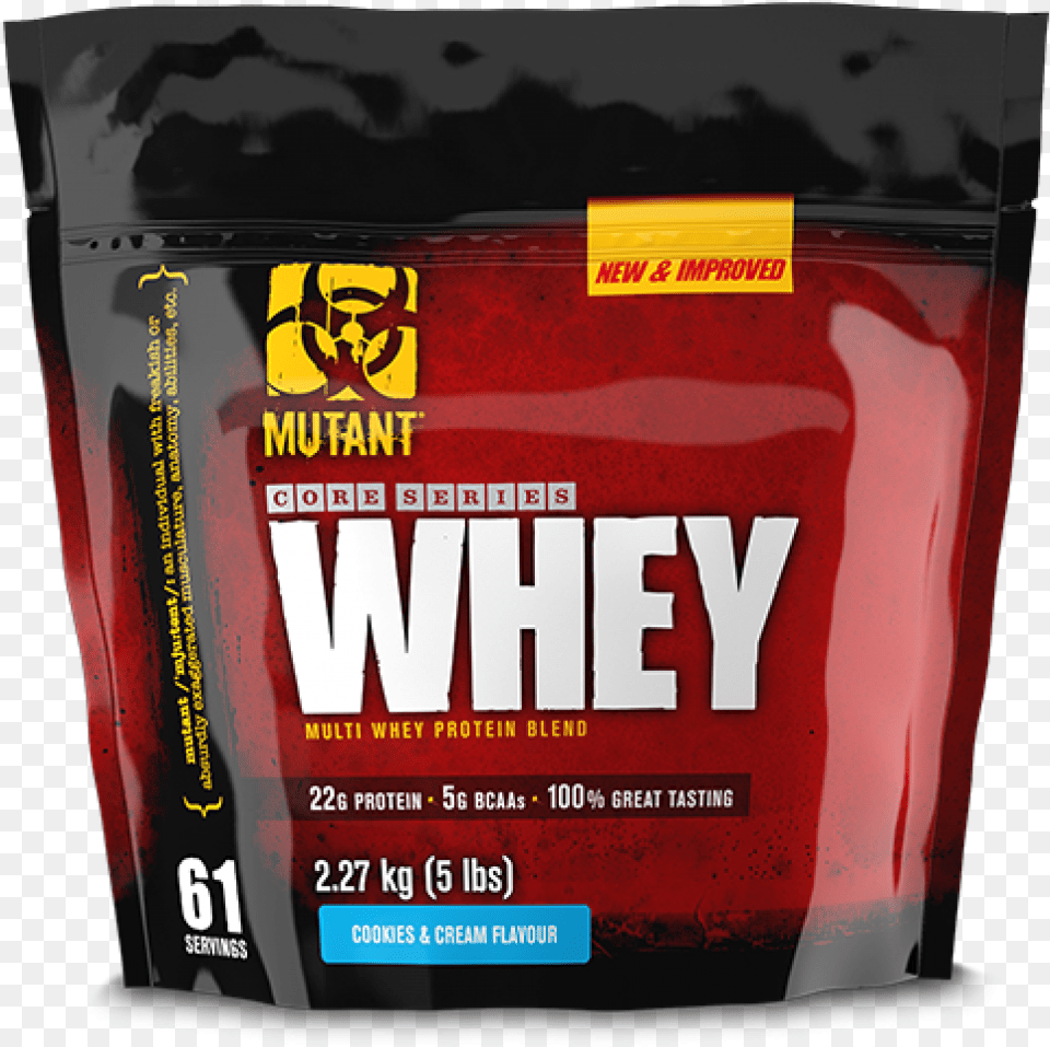 Product Mutant Whey 5 Lbs, Can, Tin, Food, Ketchup Png Image