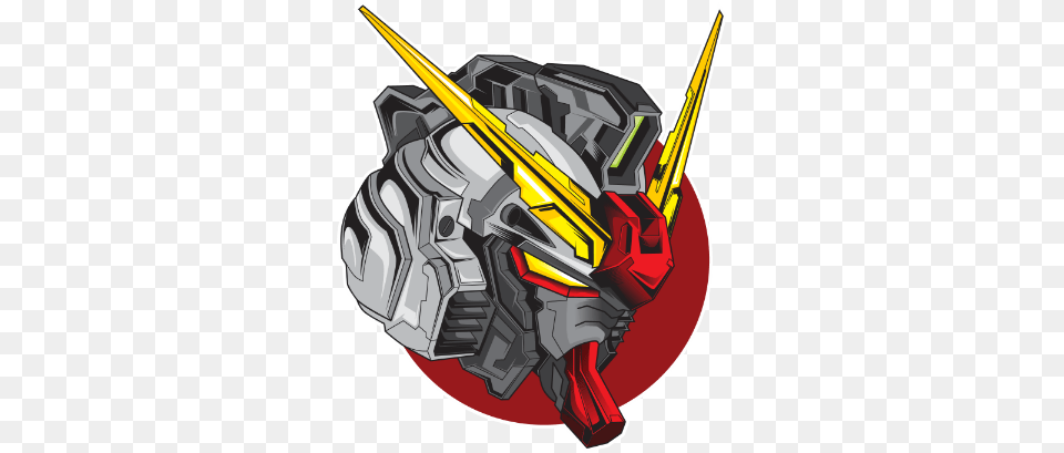 Product Nobel Gundam Head Vector, Engine, Machine, Motor, Dynamite Png Image