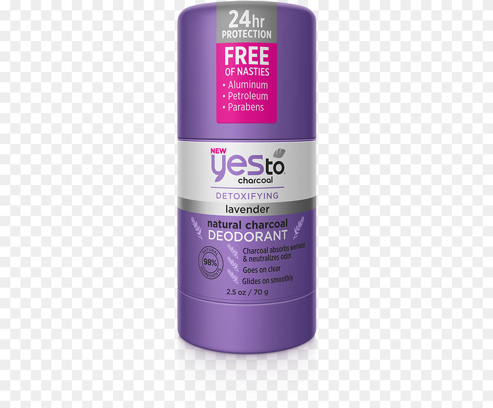 Product Photo Yes To Charcoal Deodorant, Cosmetics, Tape Free Png Download