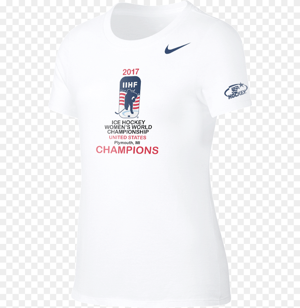 Product Reviews For 2017 Iihf Women39s World Championship Usa Women39s Hockey T Shirts, Clothing, Shirt, T-shirt Free Transparent Png