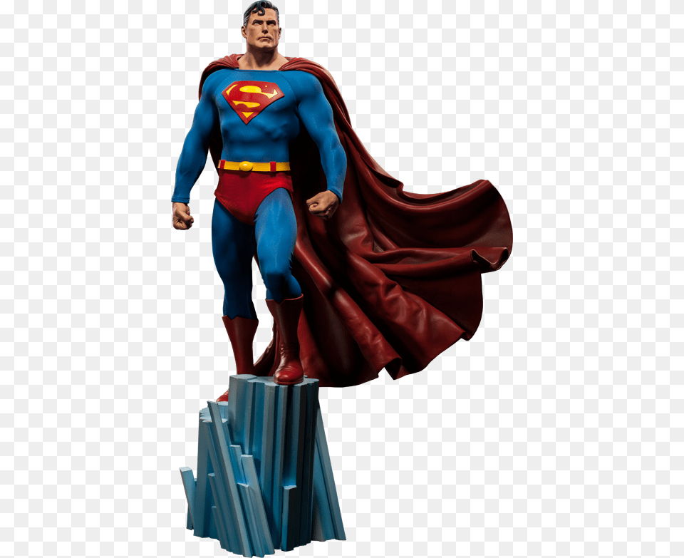 Product Silo Dc Superman Premium Format Figure, Adult, Male, Man, Person Png Image