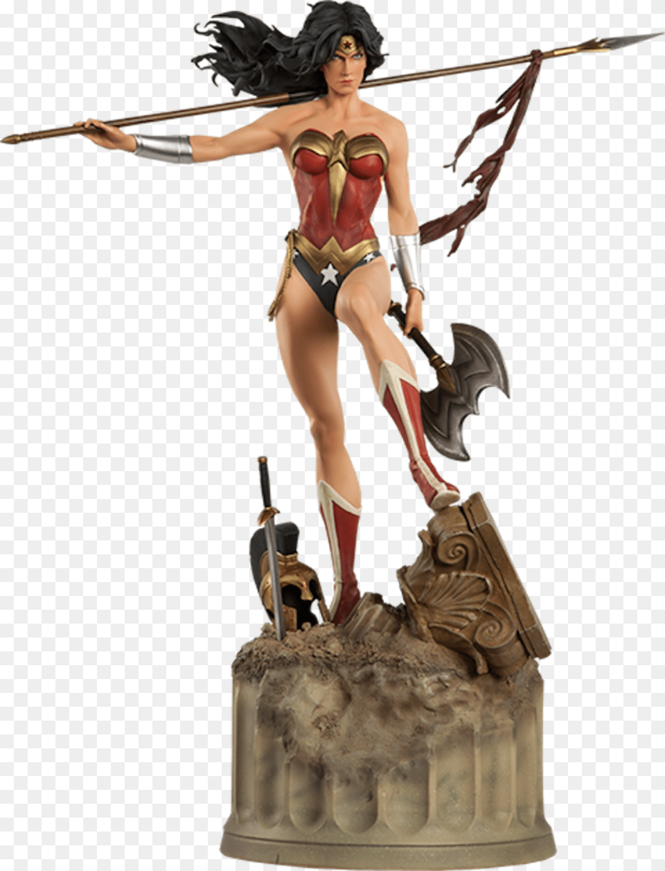 Product Silo Wonder Woman Sideshow, Figurine, Clothing, Costume, Person Free Png
