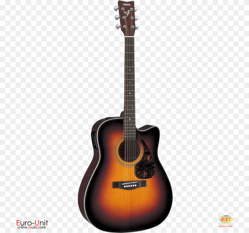 Product Sku Yamaha Fx370c Tobacco Brown Sunburst, Guitar, Musical Instrument Free Png