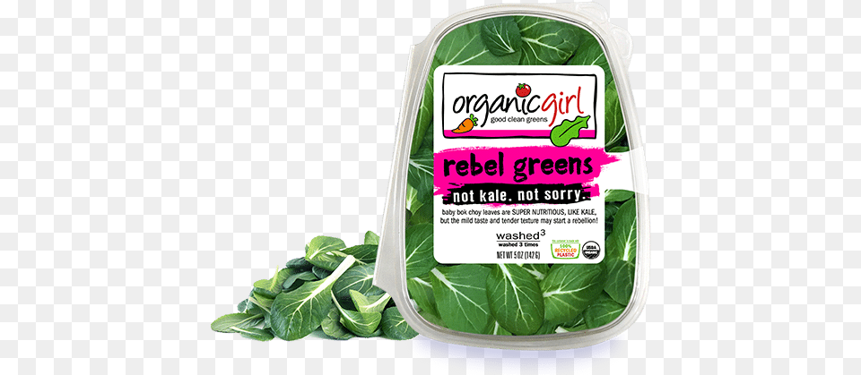 Product Story Organic Girl Rebel Greens, Food, Leafy Green Vegetable, Plant, Produce Free Png