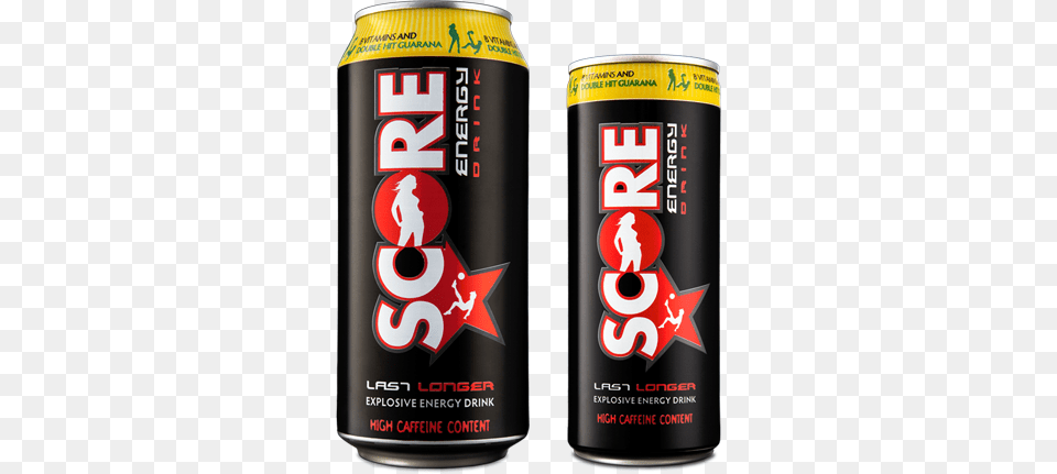 Product Summary Score Energy Drink, Can, Tin, Alcohol, Beer Free Png Download