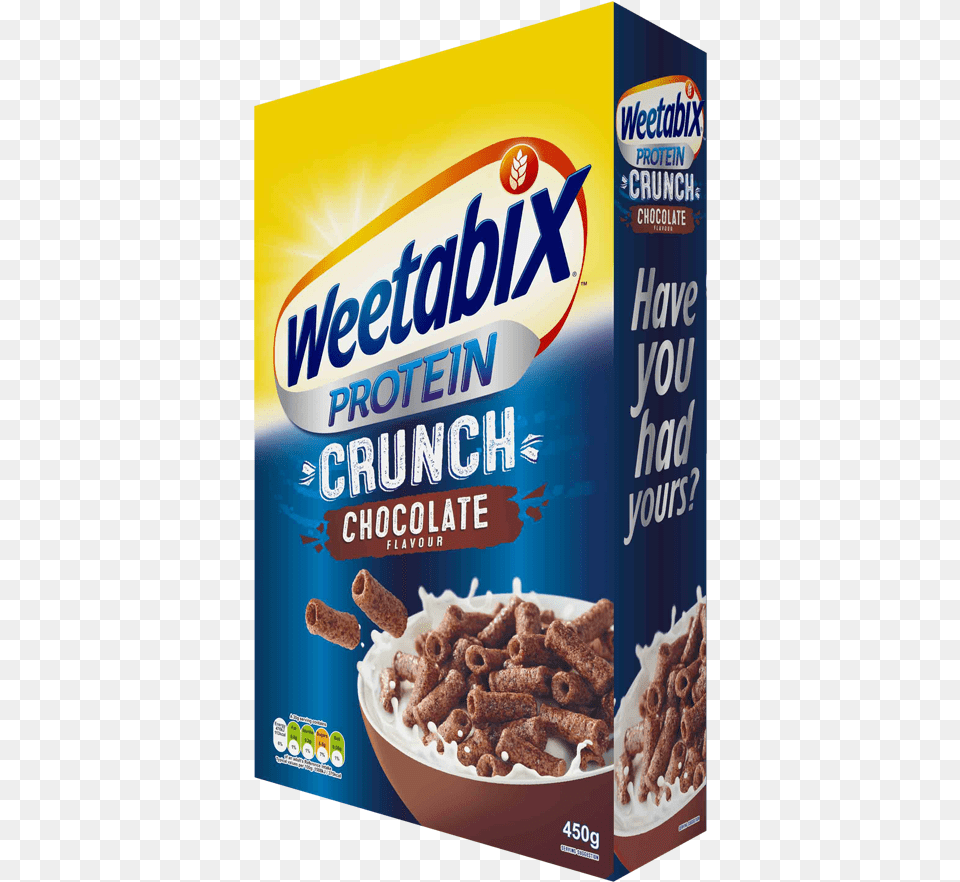 Product Tile Banners Protein Crunch Chocolate Protein Weetabix, Advertisement, Food Png Image