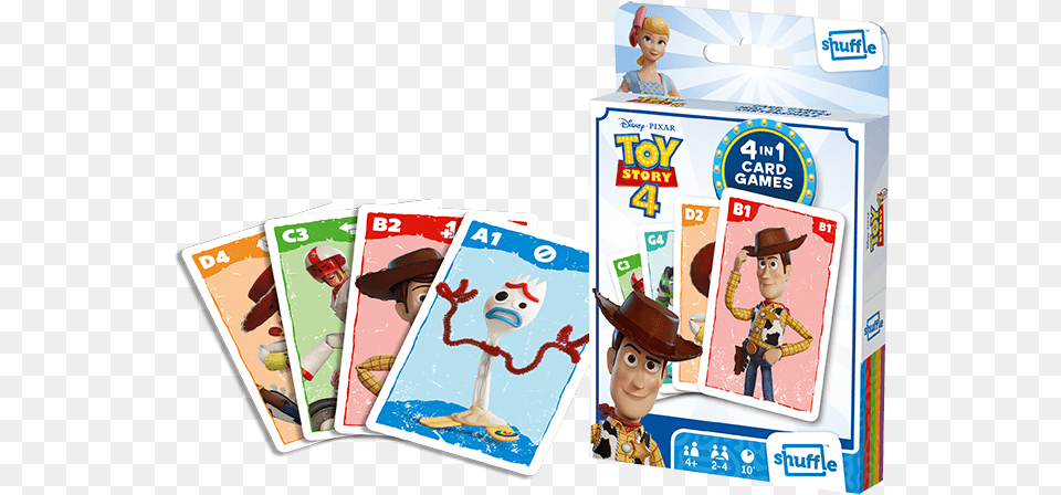 Product Toy Story 4 Card Game, Person, Baby Free Png Download