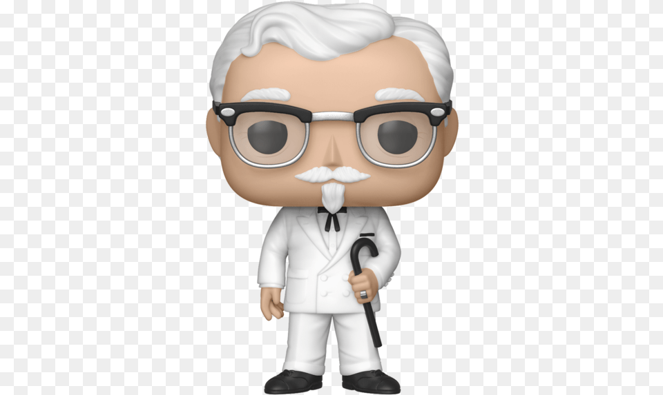 Product Vendor Funko Pop Icons Colonel Sanders Pop Vinyl, Baby, Person, Clothing, Coat Free Png