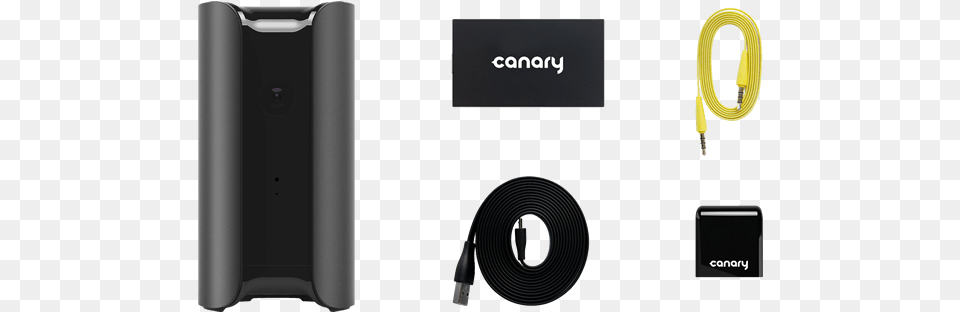 Product View Of Black Canary Home Security With Adapters Gadget, Electronics, Adapter, Hardware Png