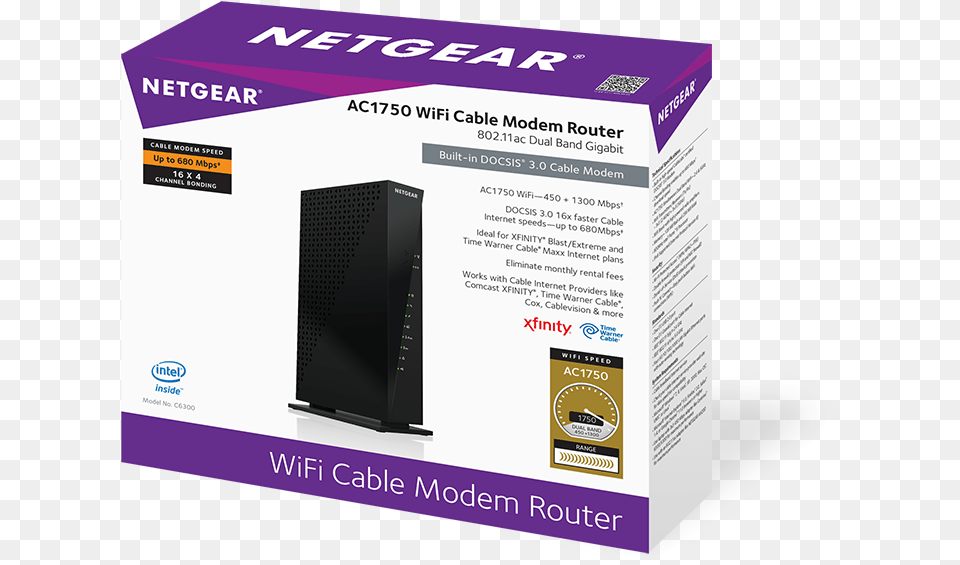 Product View Press Enter To Zoom In And Out Netgear Ac1750 16x4 Wi Fi Cable Modem Router, Computer Hardware, Electronics, Hardware, Speaker Free Png