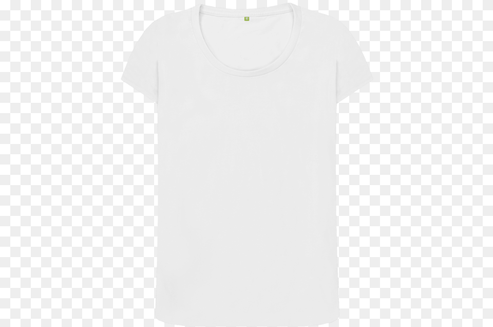 Product White Plain T Shirt Ladies, Clothing, T-shirt Free Png