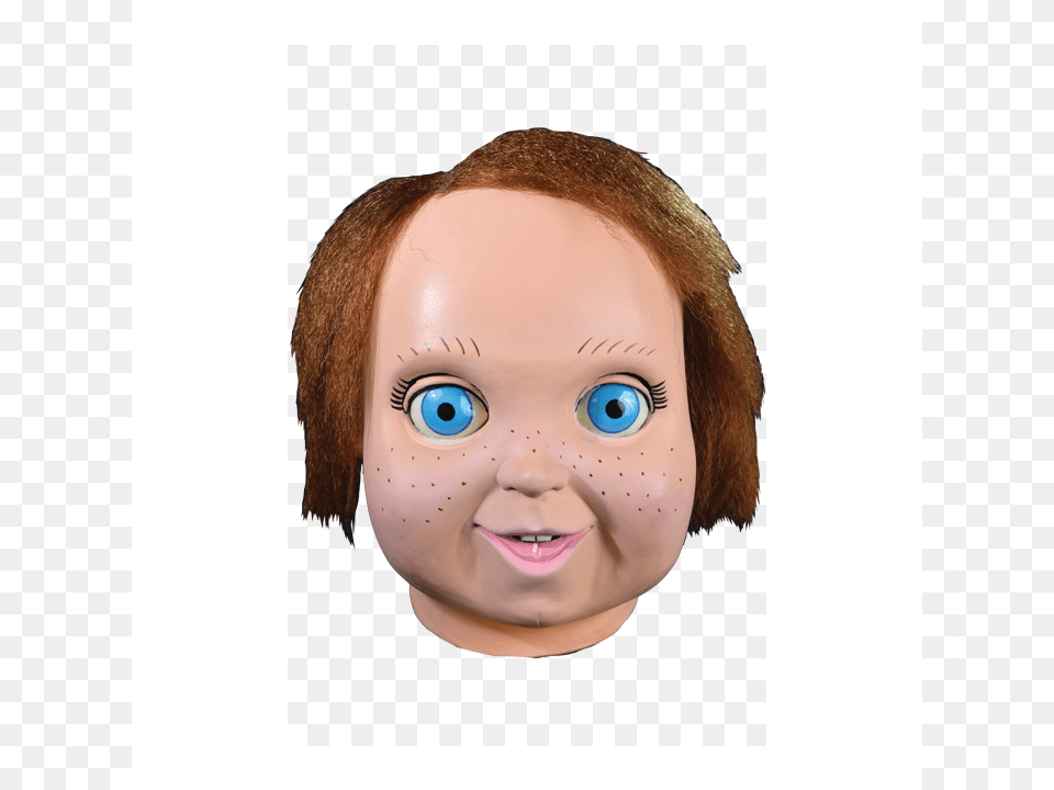 Product Zoom Image Good Guy Doll Mask Chucky Childs Play, Toy, Face, Head, Person Free Transparent Png
