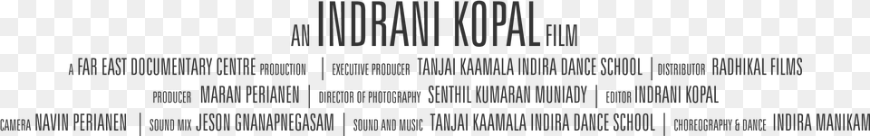 Production Credit Documentary Film Credits, Text Free Transparent Png