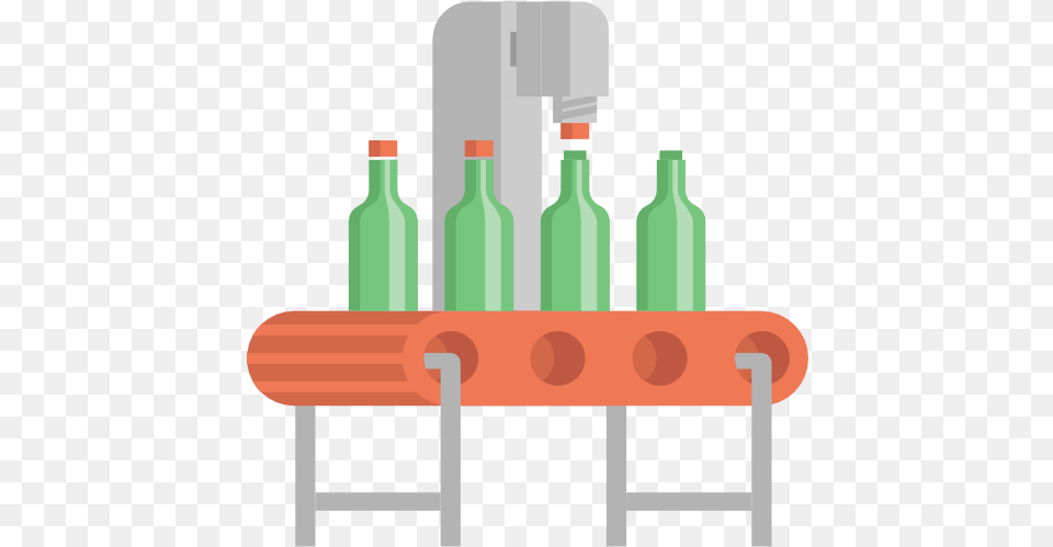 Production Icon Bottle Production Line Icon, Alcohol, Beverage, Liquor, Wine Free Png Download