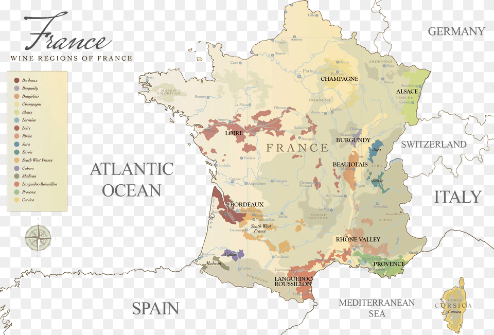Production Of Cattle Map Of France, Chart, Plot, Atlas, Diagram Png