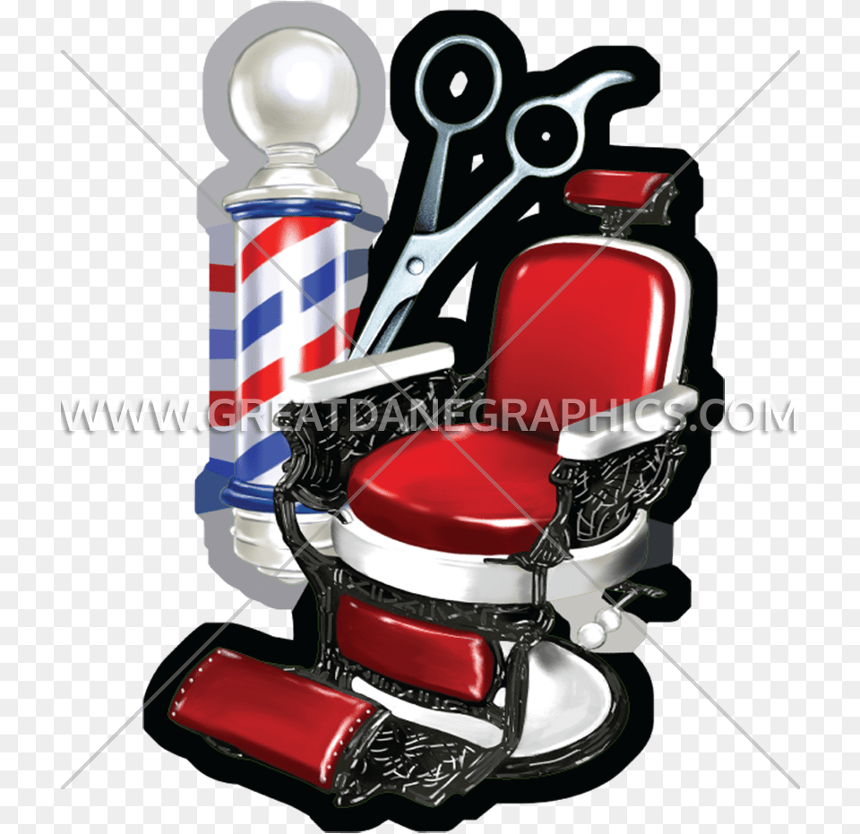 Production Ready Artwork For Cartoon Photos Of Barber Chair, Barbershop, Furniture, Indoors, Device Free Transparent Png