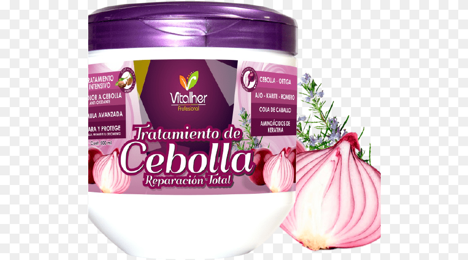 Producto Tratamiento De Cebolla Vitalher, Herbal, Herbs, Plant, Flower Png Image