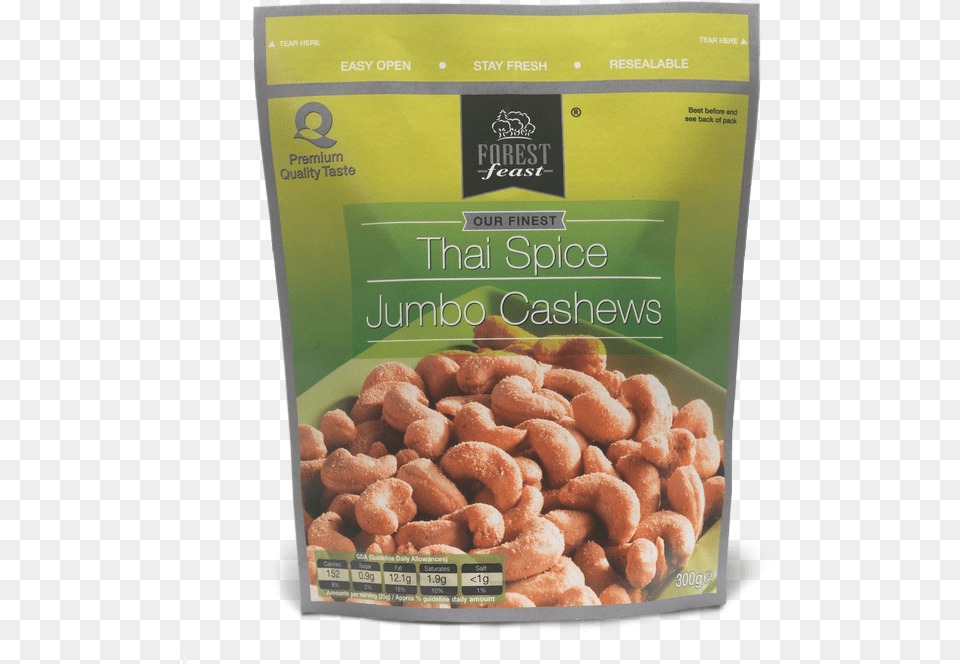 Products 0000 Thaispice Cashews Doypack, Food, Nut, Plant, Produce Png Image