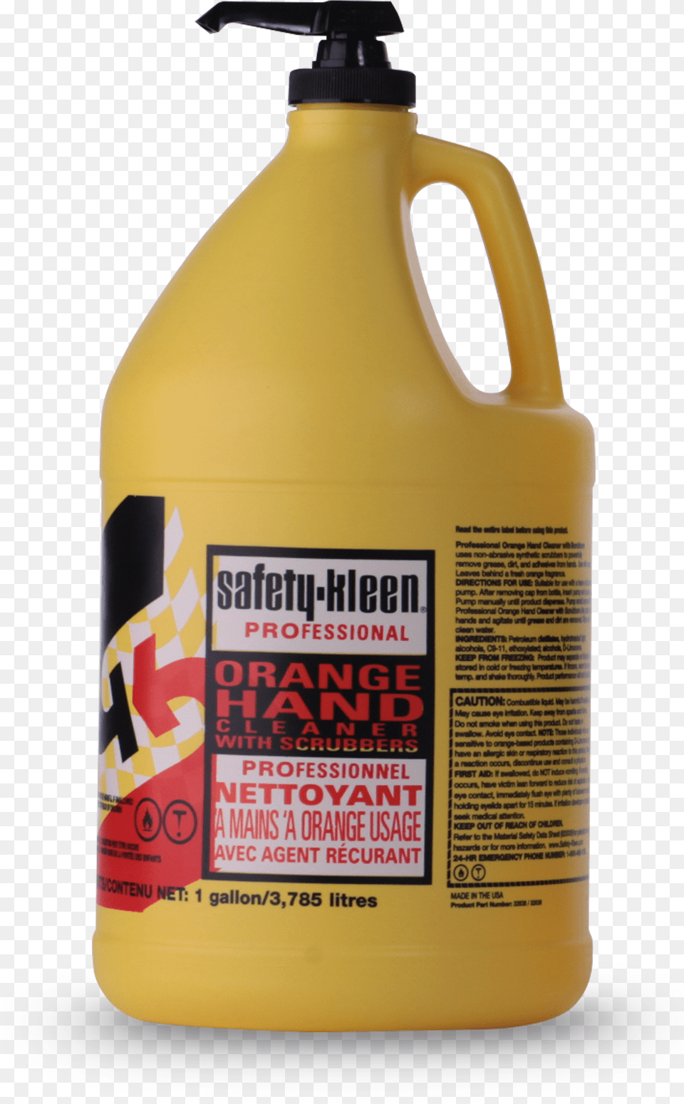 Products Handcleaner Orange W Scrubbers Safety Kleen, Alcohol, Beer, Beverage Free Png