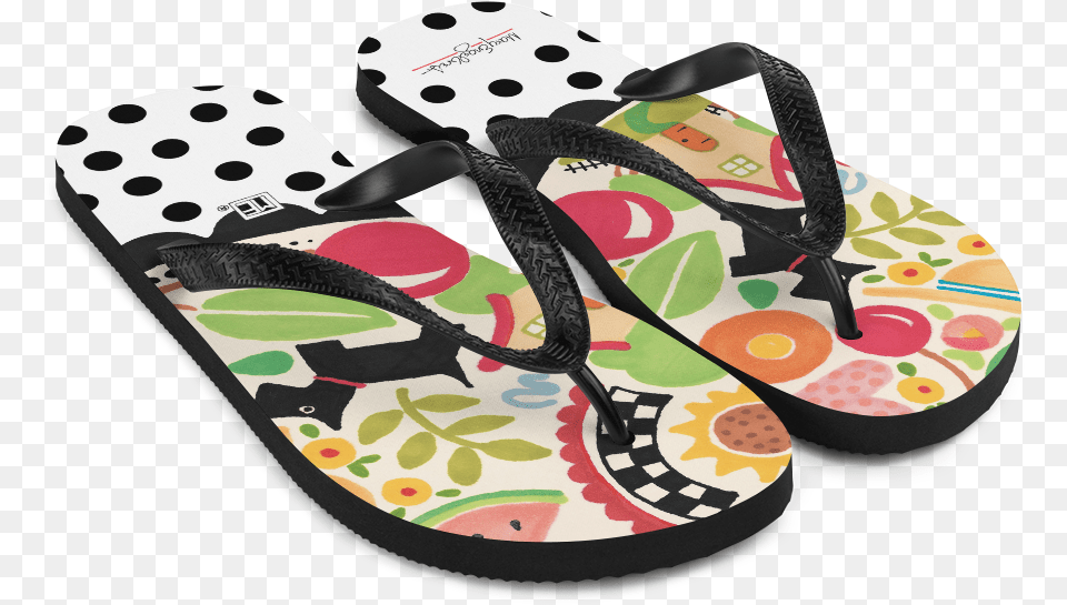 Products U2013 Tagged Beach Mary Engelbreit Flip Flops Pink, Clothing, Flip-flop, Footwear Free Transparent Png