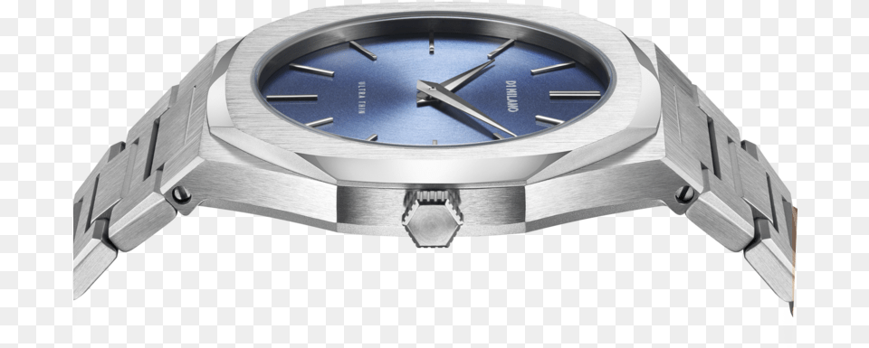 Productsgem Blue Dial Side D1 Milano, Arm, Body Part, Person, Wristwatch Free Png