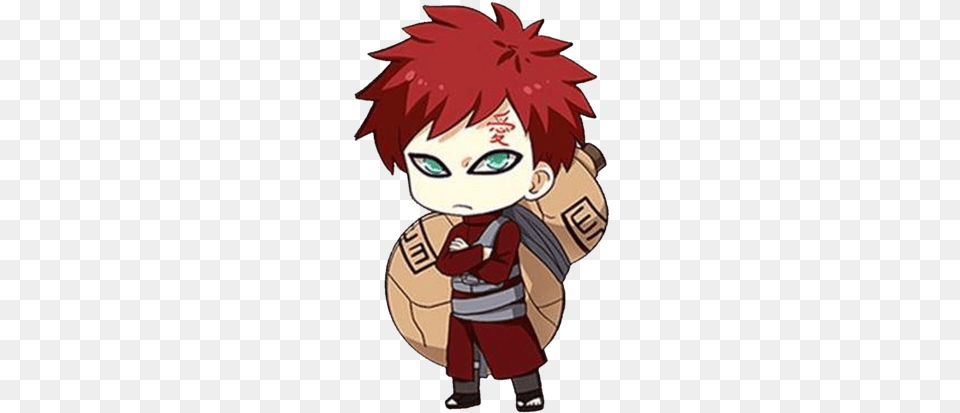 Productsnaruto Gaara Anime Sabaku No Gaara Keychain Naruto Keychain Acrylic, Book, Comics, Publication, Baby Png