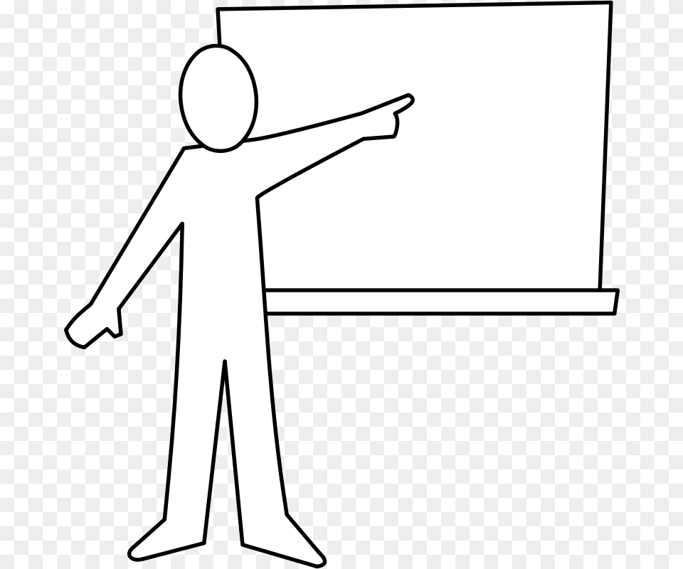 Prof, White Board, People, Person Png Image