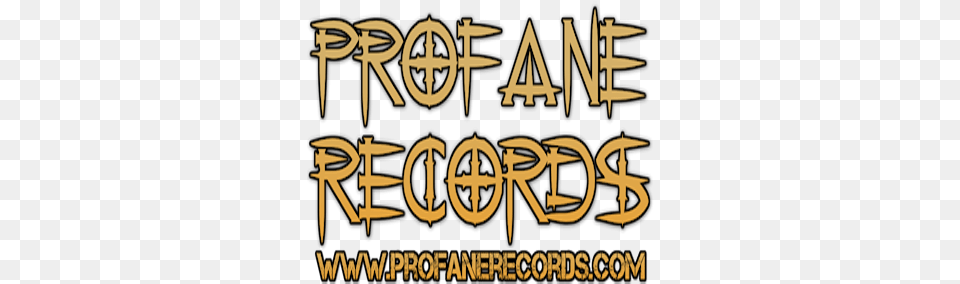Profane Records Calligraphy, Text Free Transparent Png
