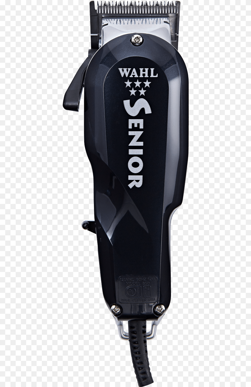 Professional Black 5 Star Senior Clipper By Wahl Wahl 5 Star Senior, Electrical Device, Microphone, Adapter, Electronics Png Image