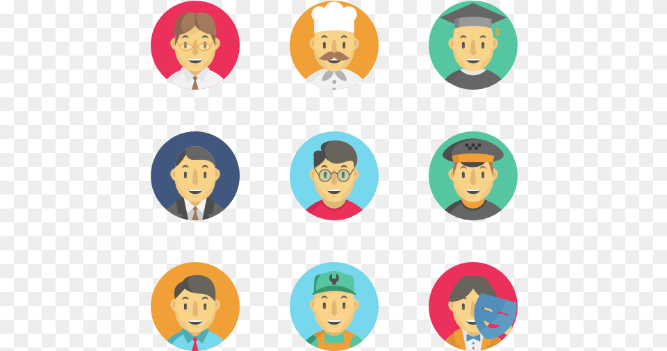 Professional Flat Icon, Head, Baby, Person, Face Free Png Download