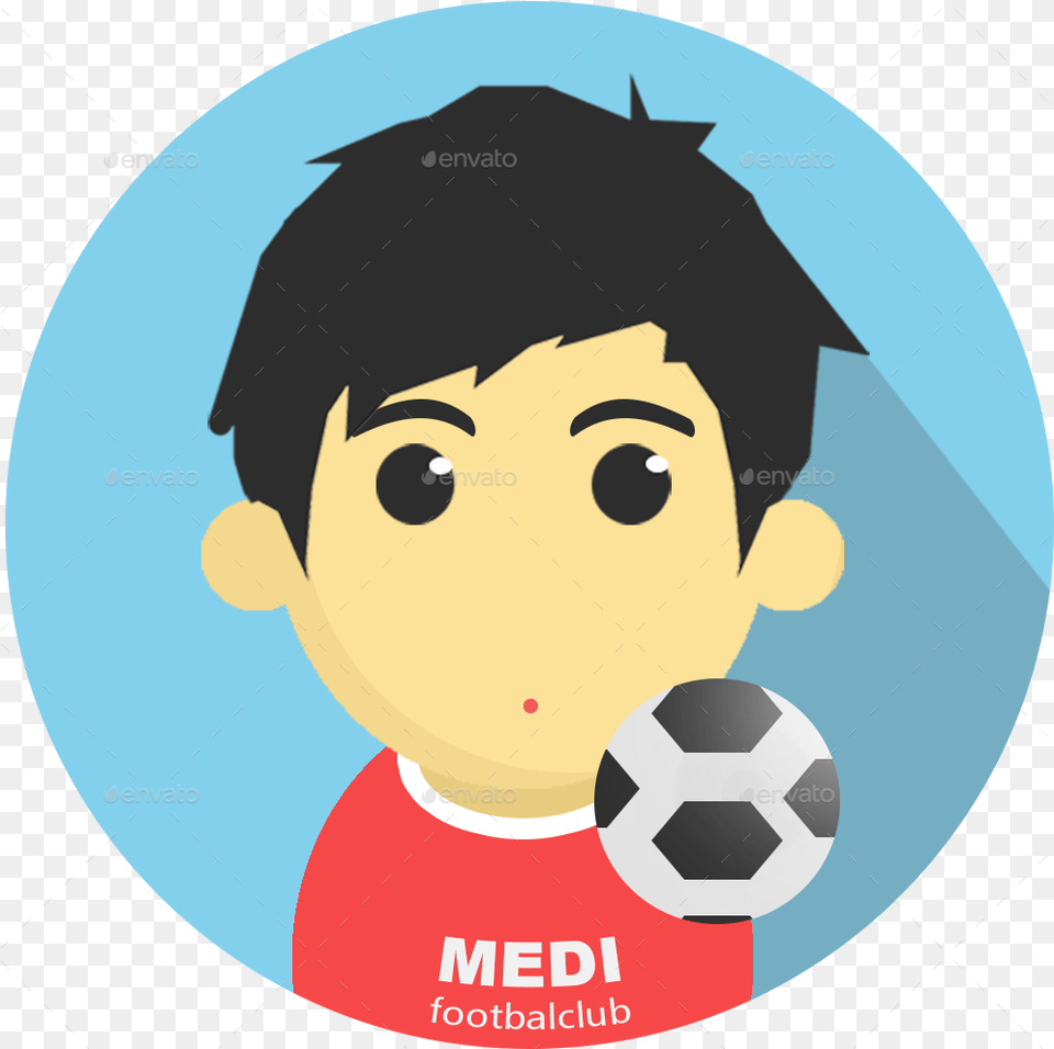 Professional Flat Icon For Soccer, Sport, Ball, Football, Soccer Ball Free Png