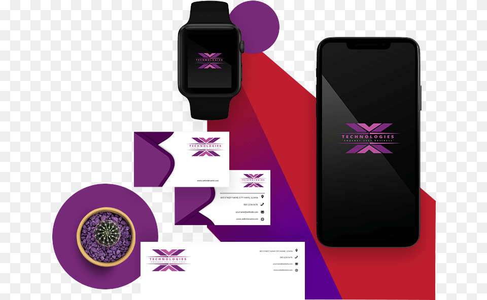 Professional Logo Design Agency Top Us Designers In Iphone, Purple, Electronics, Mobile Phone, Phone Free Png