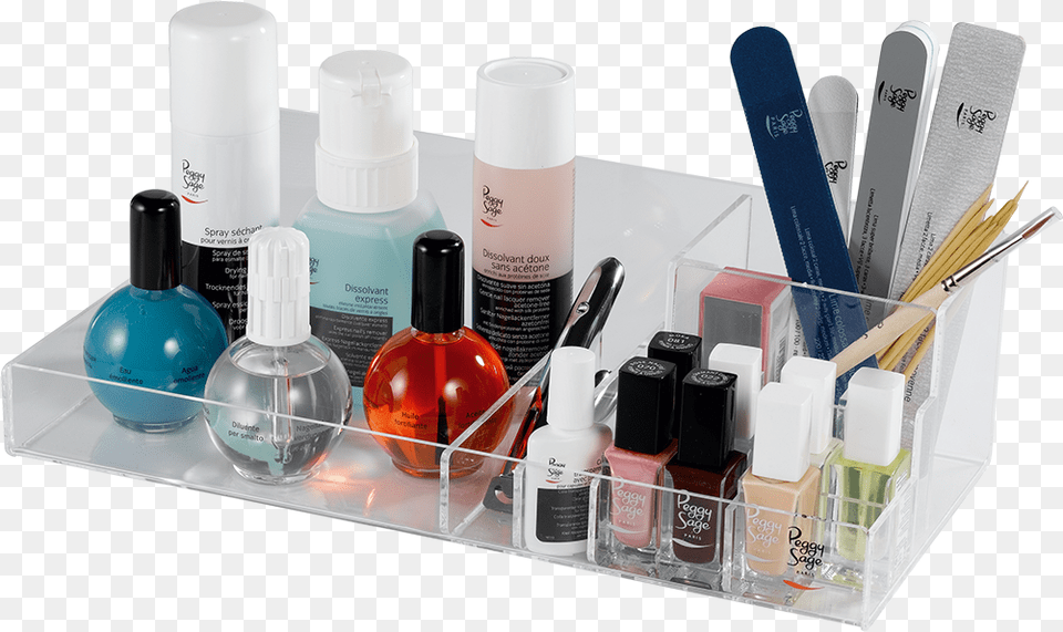 Professional Manicure Tray Nail Care Manicure Tray, Cosmetics, Bottle, Perfume Free Transparent Png