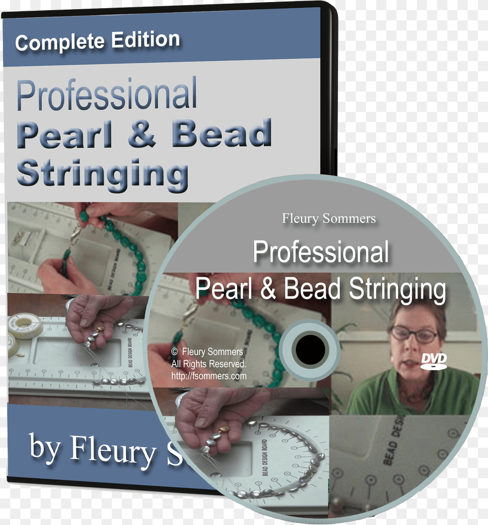 Professional Pearl And Bead Stringing Dvd Dvd, Accessories, Man, Male, Person Free Png Download