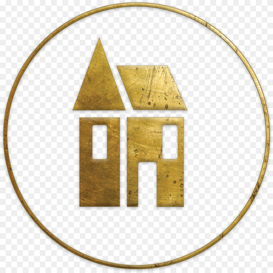 Professional Real Estate Icon Home Gold Icon Transparent Background, Logo, Photography, Symbol Png