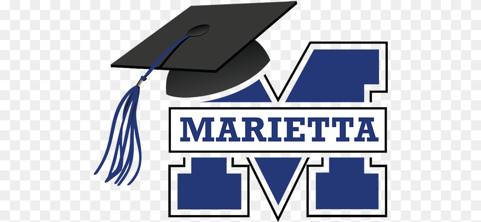 Professional School Counseling Marietta High School Logo, Graduation, People, Person, Text Free Png Download