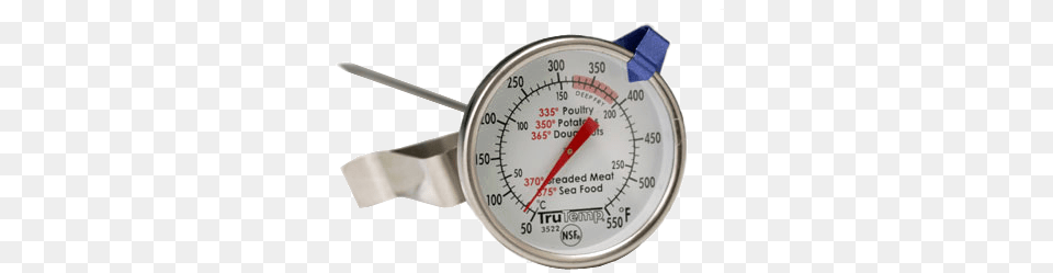 Professional Series Kettle Thermometer Trutemp Deep Fry Thermometer, Gauge, Smoke Pipe, Tachometer Png