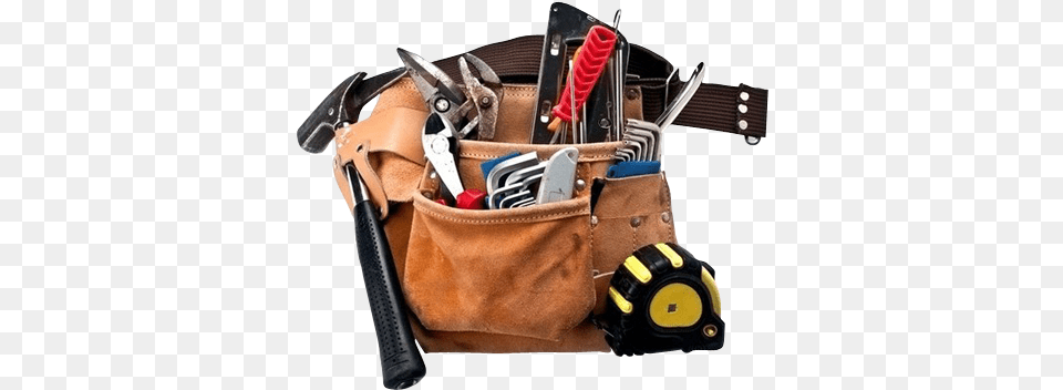 Professional Service Construction Tool Belt Background, Device Png Image