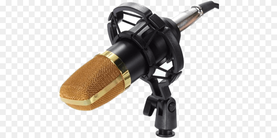 Professional Studio Condenser Microphone With Microphone, Electrical Device, Appliance, Blow Dryer, Device Free Png Download